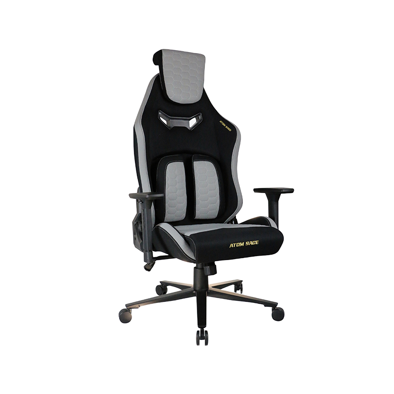 Silla gaming ergonómica TAU en piel sintética PU, uso para gaming y oficina, reclinable hasta 180°